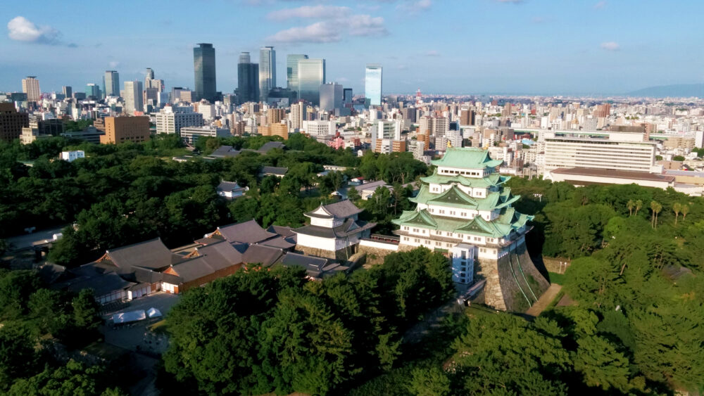 名古屋城の全景